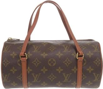 Louis Vuitton Pre-owned Vintage Monogram Handbag - Dames - Vintage Handtas - Bruin - ONE Size - Vintage