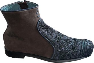Meher Kakalia Womens Queen Neva Boots In Brown