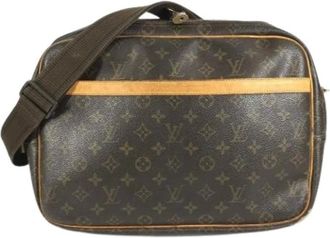 Louis Vuitton Pre-owned Cross Body Bags, female, Brown, Size: ONE SIZE Pre-owned Monogram Shoulder Bag