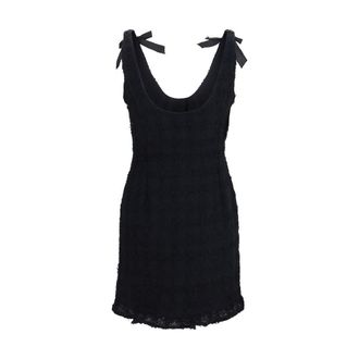 Alessandra Rich Mini Dress - Black