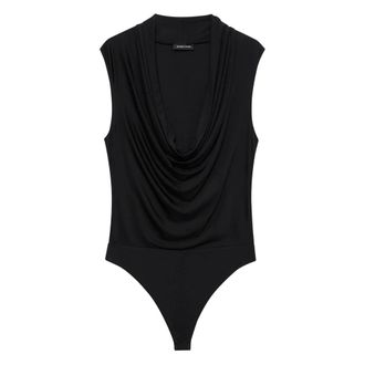 Anine Bing Body, female, Black, Size: XS Jeanette Bodysuit