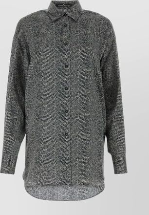 Ermanno Scervino unique print silk shirt