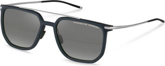 Porsche Design P8992 B175 Mens Sunglasses Blue Size 56