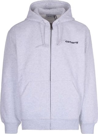 Carhartt Work in Progress Felpa con cappuccio e zip - Grigio