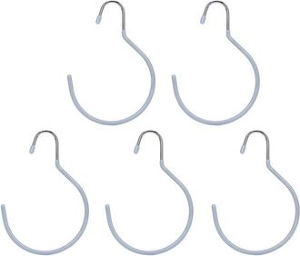 OEM 5 Ganchos Grises Vers&aacute;tiles Para Ba&ntilde;o, Spa, Vestidor: Ideales Para Albornoces, Bufandas, Cinturones
