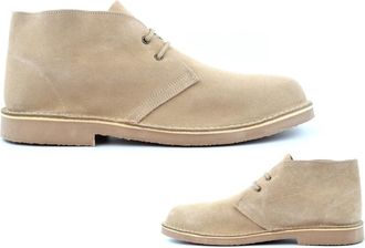 Generic Mens Suede Boots Mens Extra Large Boots Size 11 Desert Boot Size 7 Real Suede Boot Lace Up Extra Large Sizes Sizes 7-15 Stone 11 UK