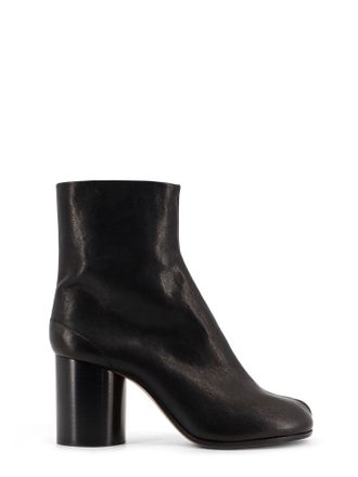 Maison Margiela Leather Tabi Boots-Donna