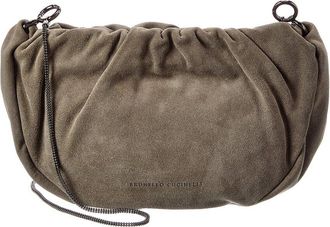 Brunello Cucinelli Suede Hobo Bag
