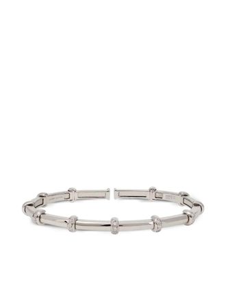 Sidney Garber 18K white gold Carly diamond bracelet - women - Diamond/18kt White Gold - One Size