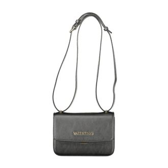 Valentino Shoulder Bags, female, Black, Size: ONE SIZE Sophisticated Polyethylene Handbag