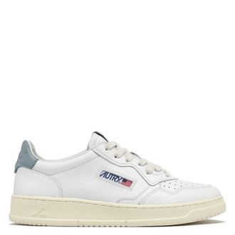 Autry Medalist Leather Low-Top Sneakers, Brand Size 41 ( US Size 8 )