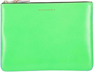 Comme Des Gar&ccedil;ons Leather wallet design block