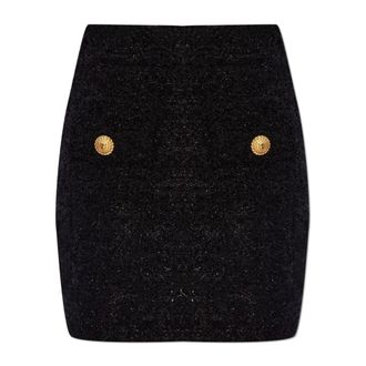Balmain Mujer, Faldas, Negro, Talla: M