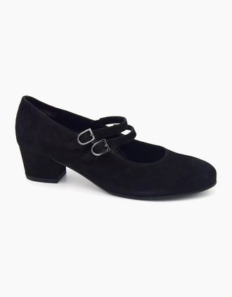 Gabor Womens BELVA 3005.01 Mary Jane Court Shoes - Black - Size: 5.5/EEE