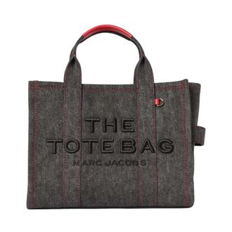 Marc Jacobs The Medium Tote - Dames - Shoppers - Grijs - ONE Size - Katoen - Tassen