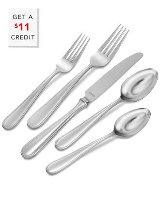 Wedgwood Vera Wang For Wedgwood Infinity Stainless Steel 5Pc Place Setting With $11 Credit