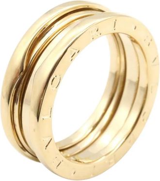 Bulgari Anello a fascia B.Zero1 in oro giallo 18 carati 2010-2025