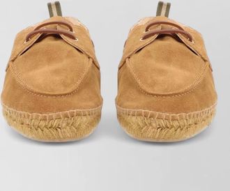 Castaner nemot boat shoes suede espadrille loafer