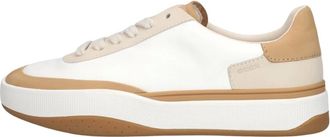 Geox Schoenen, Dames, Wit, 40 EU, Leer, Dynamia Sneakers