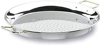 Lacor 60142- Padella per paella valenciana inox 42 cm - Lacor