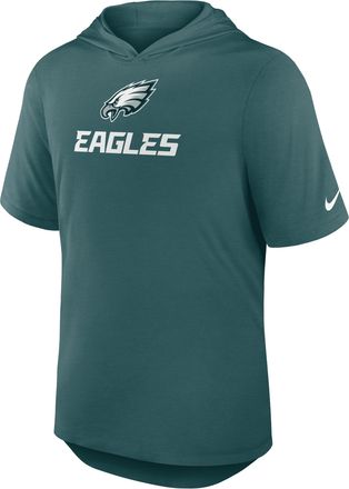 Nike Philadelphia Eagles Nike Mens Dri-FIT NFL Hooded T-Shirt in Green | 03NB3JD86-D0B