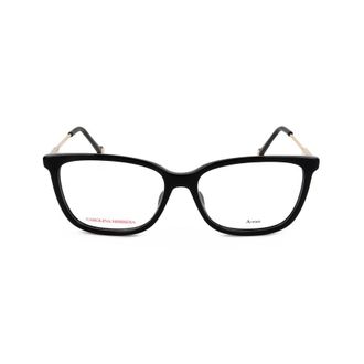Carolina Herrera Ladies Black Rectangular Eyeglass Frames CH 0072