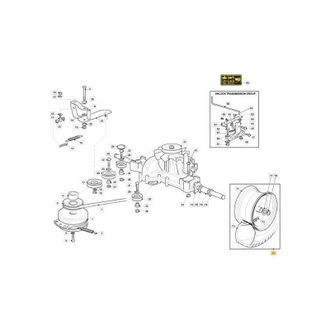 STIGA Sports Ruota Pos.kit Clm-Kenda 20 K500e Dg Originale Stiga - 382680105/0