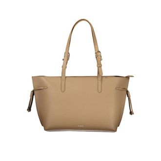Furla Marrone Leather Women Womens Handbag