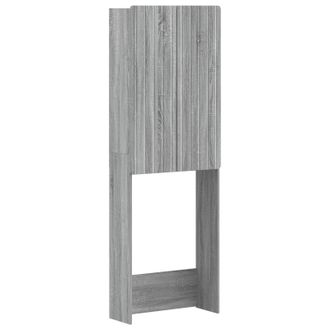 vidaXL Mueble De Ba&ntilde;o Zwolle Sonoma Gris 66 X 25,5 X 190 Cm Vidaxl
