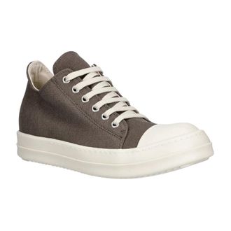 Rick Owens Drkshdw Low Sneaks - Dames - Schoenen - Bruin - Maat: 40 EU Katoen