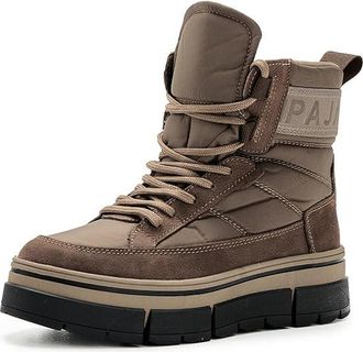 Pajar Halo Womens Cold Weather Boots Taupe : 8 M, Leather/Synthetic