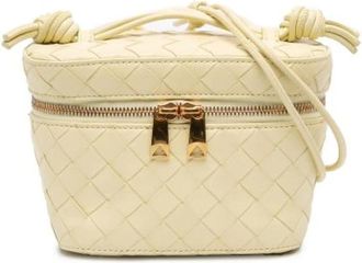 Bottega Veneta Pre-owned Woven Nappa Satchel - - Pre-owned - Donna - Giallo - ONE SIZE