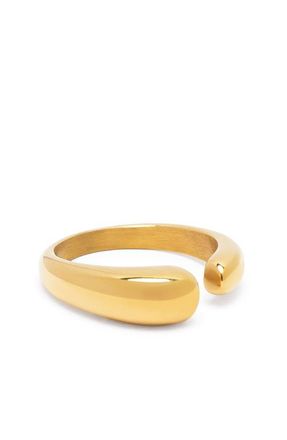 Nialaya Classic Cuff Ring in Gold at Nordstrom, Size 8