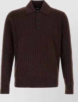 Amiri cashmere wool polo jumper