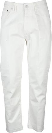 Cycle Straight Jeans - Heren - Regular Fit Jeans - Wit - W36 - Katoen - Jeans