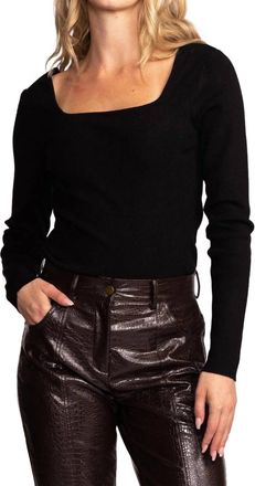 Pink Martini Elanor Sweater In Black