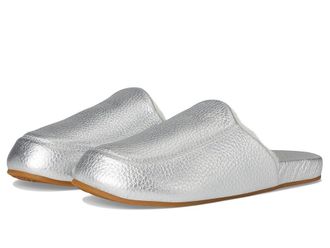 Olukai Konea Womens Slippers Silver/Silver : 6 B - Medium, Leather