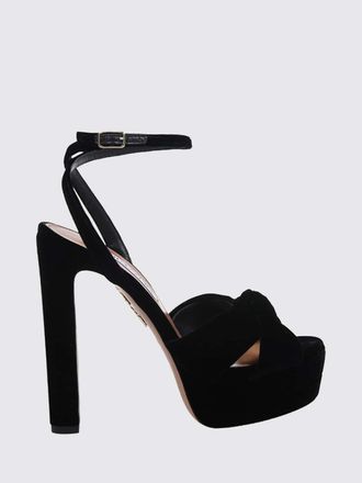 Aquazzura Heeled Sandal Woman color Black