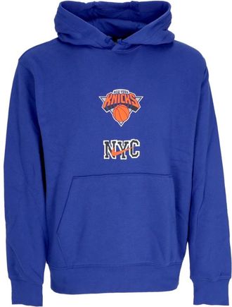 Nike City Edition Club Hoodie Blauw - Heren - Sportshirts - Blauw - L - Katoen - Fitness