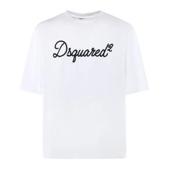 Dsquared2 Uomo, Top, Bianco, XL, new