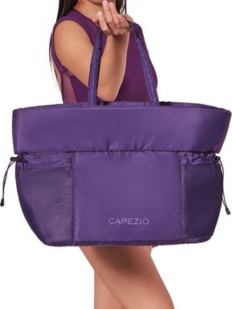 Capezio Studio Multi-Sleeve Tote in Dark Purple at Nordstrom