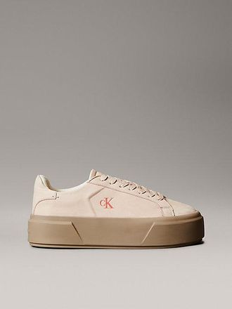 Calvin Klein Leather Warm Winter Platform Trainers