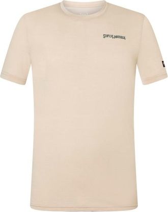 super.natural Peak Lovers Tee Merinoshirt f&uuml;r Herren | beige