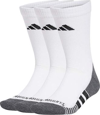 adidas 3 Pack Performance Crew Socks