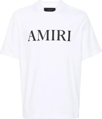 Amiri MA Core Logo T-shirt - Heren - T-shirts - Wit - S - Katoen - Tops