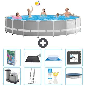 Intex Piscina Prism Frame Redonda - 549x122 Cm - 9-piezas S543