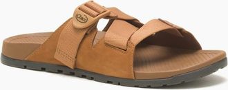 Chaco Womens Lowdown Flatform Open Toe Slides - Brown - Size: 3