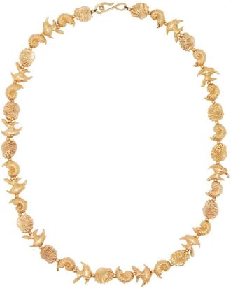 Alemais Womens Bath House Necklace In Gold