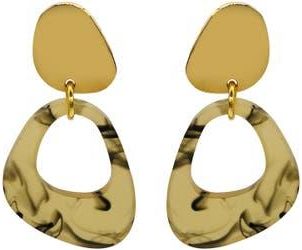 Toolally Pebble Drop Earrings in White Tortoiseshell at Nordstrom