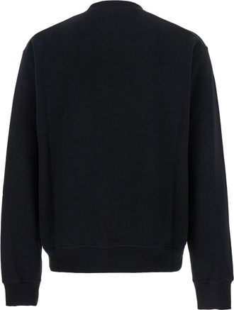Dsquared2 Mens Ducati X D2 Black Sweatshirt With Logo Cotton Sweatshirts Sweater